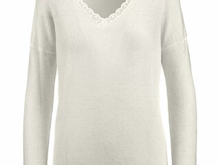 sweter Felix Buhler Emilia, r. M, śmietankowy, używany