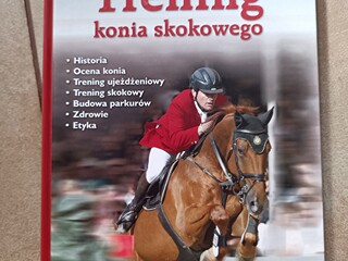 Trening konia skokowego