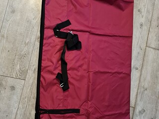 derka Jw Reitsport, r. 125 cm, 0 g, różowa, padokowa, przedłużana szyja, NOWA