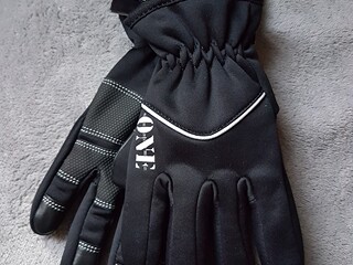Rękawiczki zimowe ocieplone wodoodporne XS softshell