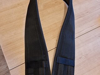 popręg Superior,  syntetyczny, r. 130 cm, czarny, NOWY