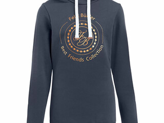 bluza Felix Buhler Dalida, r. 176 cm/XS/S, granatowa, z kapturem, ocieplana, NOWA