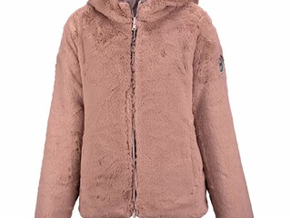 kurtka Steeds Eve II, nugat, r. 152 cm, ocieplana, dwustronna, dziecięca, bdb z wadą