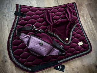 Nerka jeździecka Horss Metallic Merlot