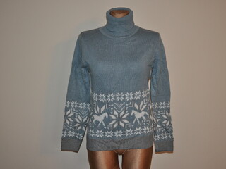 sweter Steeds Sara, r. XS, niebieski, jak nowy