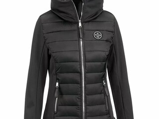 kurtka Felix Buhler Zoe II, r. XL, czarna , bdb z wadą