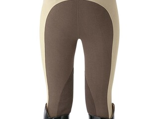 bryczesy Equilibre Cora, r. 170 cm/XS/S, brązowo-beżowe, lej kolanowy, młodzieżowe, damskie, NOWE