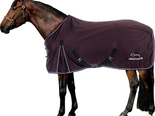 derka Thermo Master Cosimo, bordo, r. 135 cm, stajenna, z polarem, NOWA