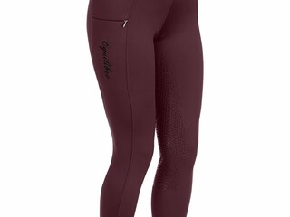 bryczesy Equilibre Hermine, r. 34, bordowe, ocieplane, damskie, jak nowe !