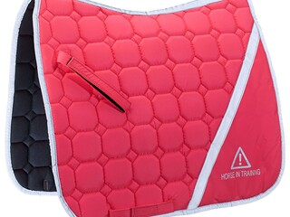 czaprak Reflex Neon Bright, pink, DR ujeżdżeniowy, odblaskowy, NOWY