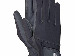 rękawiczki Felix Buhler Softshell, r. L, czarne, zimowe, jak nowe