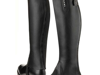 czapsy Steeds Crystal Winter, czarne, r. KXS, XS dla dzieci ,syntetyczne, zdobione, bdb (2)