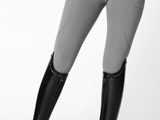 Breginsy Maximillian Equestrian XL 42 kolanowy silikon
