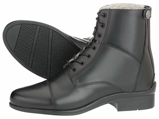 sztyblety Steeds Smart III, ocieplane, zimowe, czarne, r. 36 ( 23,5 cm), skórzane, sznurowane, na zamek, NOWE(1)