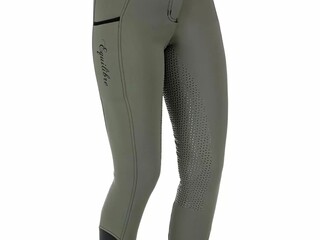 bryczesy Equilibre Enny Thermo, r, 44, fango, ocieplane, zimowe, pełny silikonowy lej, NOWE