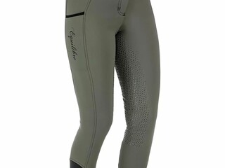 bryczesy Equilibre Enny Thermo, r, 46, fango, ocieplane, zimowe, pełny silikonowy lej, NOWE