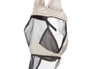 maska na owady Felix Buhler Basic z klapą, r. XS, beżowa, NOWA