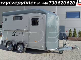 CL-50SS Cheval Liberte Multimax, przyczepa dla 2 koni, szer. 181cm, ściany aluminiowe, poliester, DMC 1400 - 2600kg