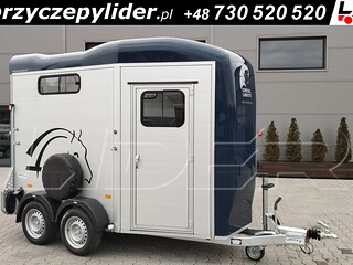CL-45N Cheval Liberte TOURING JUMPING z siodlarnią niską, przyczepa dla 2 koni, podłoga ALU, ściany ALU, DMC 1400 - 2600kg