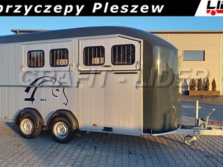 CL-90SSa przyczepa do przewozu 4 koni, Cheval Liberte MAXI 4, SZYBERDACH x 2, DMC 2700 - 3500kg