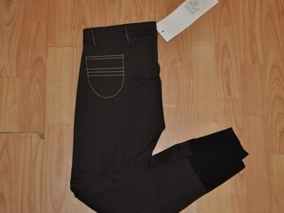 bryczesy Kentucky Malibu, r. 38/40, damskie, brązowe, lej kolanowy, NOWE