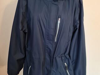kurtka, parka Felix Buhler, r. XXL, granatowa, wiatrówka, z kapturem, płaszcz, jak nowa