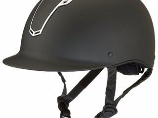 kask KnightsBridge X-Cellence PURE, r. S - M (55-57 cm) , czarny, mat , bdb