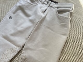 białe bryczesy cavalleria toscana 36