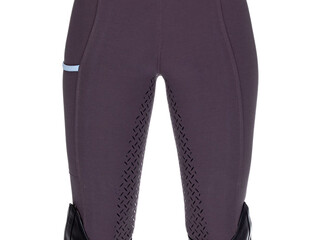 bryczesy Equilibre Amila , r. 128 cm, fioletowe, pełny lej silikonowy, legginsy, młodzieżowe, jak nowe(1)