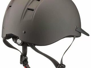 kask KNIGHTSBRIDGE Accent, r. L (57-59 cm), brązowy, jak nowy