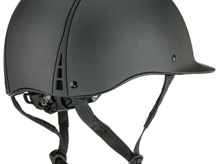 kask KnightsBridge X-Cellence PURE, r. M - L (57-59 cm) , czarny, matowy, bdb