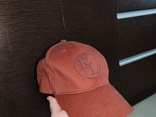 Czapka z daszkiem jeździecka Kingsland brązowa
