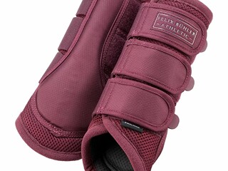 ochraniacze Felix Buhler Athletic, r. full, tyły, 2 szt, bordowe, para, NOWE