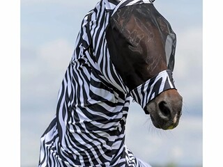 maska Felix Buhler Zebra Gibson, egzemowa, r. L, używana, z wadą