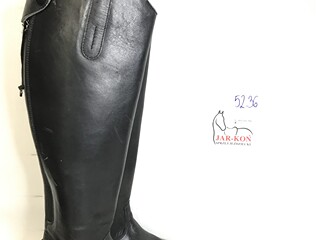 52.36 Oficerki skórzane firma Felix Buhler roz. 36, łyd.: 35 cm, wys.: 42,5 cm