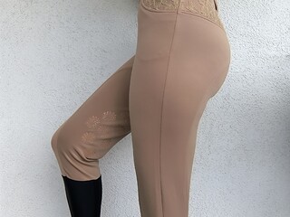 Bryczesy design by Dalia 38 M kolanowy silikon