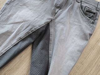 Bryczesy Pikeur 42 xl pełny silikon