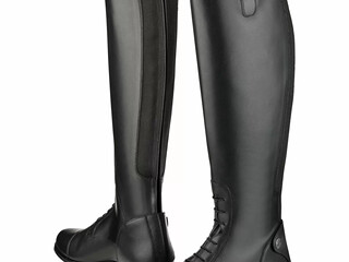 160.38. Oficerki skórzane, firmy Steeds Favourite, roz 38 Wide, łyd.: 37-39 cm, wys.: 42,5 cm