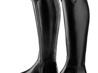 oficerki Felix Buhler Sevilla, r. 38 ( dł. wkł 24 - 24,5 cm), czarne, skórzane, z zamkiem, NOWE