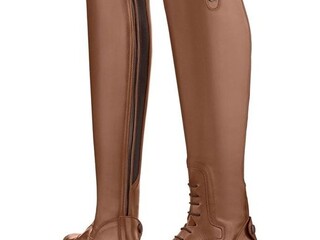 oficerki Felix Buhler Milano, r. 37 (44/37), whisky, brązowe, skórzane, NOWE