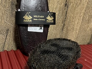 Profesjonalna Szczotka Military naturalne włosie