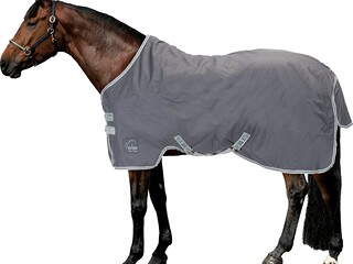 derka Felix Buhler HORSEWARE Turnout, r. 130 cm, 200 g, z polarem, szara, NOWA