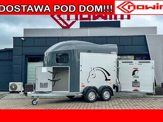 Przyczepa 2 konna Cheval Liberte Gold Origin aluminiowa siodlarnia na kat B 1100-2000 kg