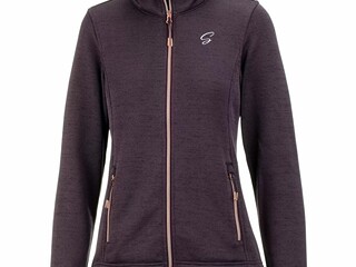 kurtka, bluza Steeds Nelli, r. M, śliwkowa, dzianinowa, różowe złoto, Nowa