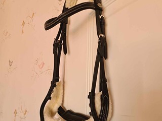 Ogłowie PONY z futerkiem