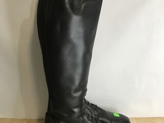 42.43.Oficerki skórzane ocieplane, Steeds Favourite, roz. 43 Slim, łyd.: 35-37 cm, wys.: 46,5 cm