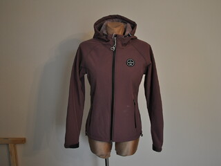 kurtka Felix Buhler Lara, r. XS, softshell, różowa, ocieplana, używana z wadą