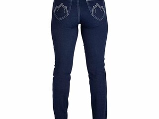 spodnie Stonedeek Roxy, westernowe, r. 30/ 30, damskie, ciemne, jeansowe, używane