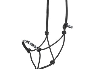halter Stonedeek Beaded, czarny, sznurkowy, jak nowy, Z WADĄ (1)