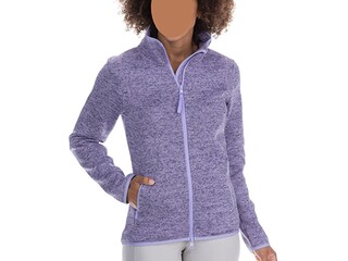 bluza Steeds Inga, r. M, fioletowa, rozpinana, ocieplana, jak nowa